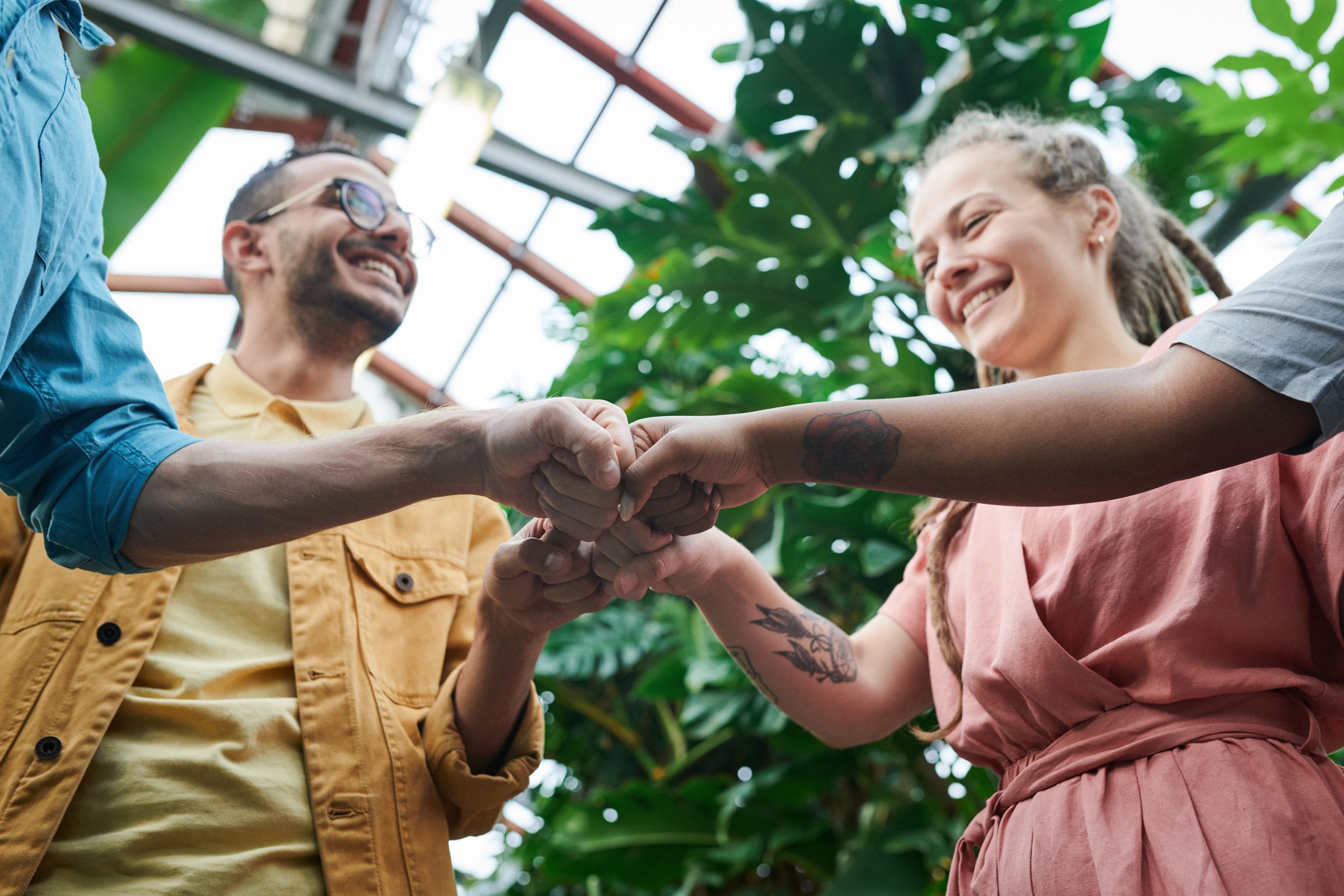 Canva - Photo Of People Having Fist Bump
